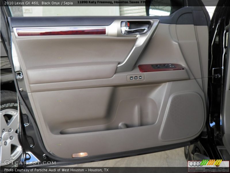 Black Onyx / Sepia 2010 Lexus GX 460