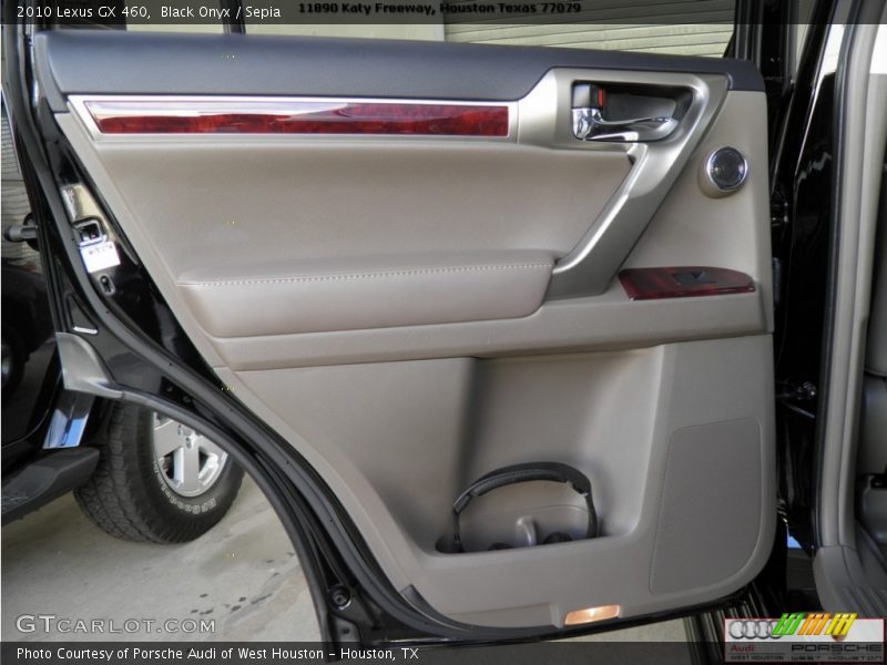 Black Onyx / Sepia 2010 Lexus GX 460