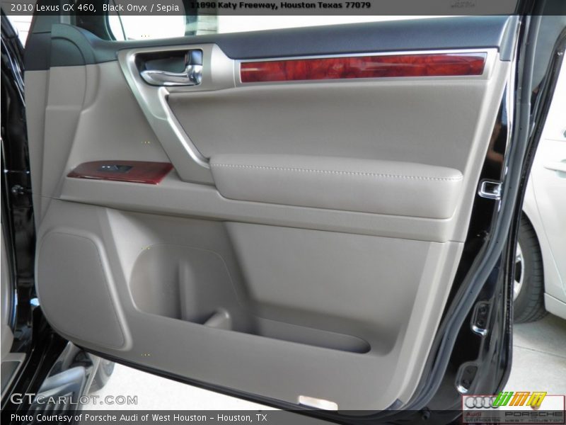 Black Onyx / Sepia 2010 Lexus GX 460