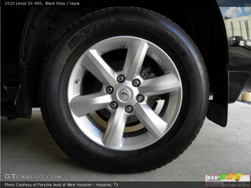 Black Onyx / Sepia 2010 Lexus GX 460