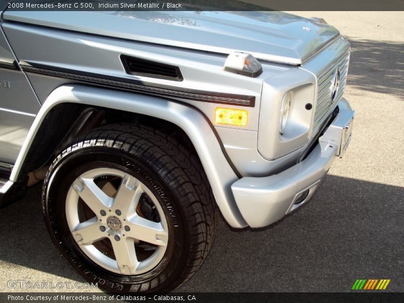 Iridium Silver Metallic / Black 2008 Mercedes-Benz G 500