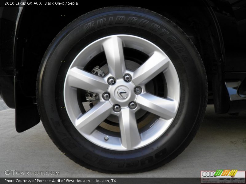 Black Onyx / Sepia 2010 Lexus GX 460
