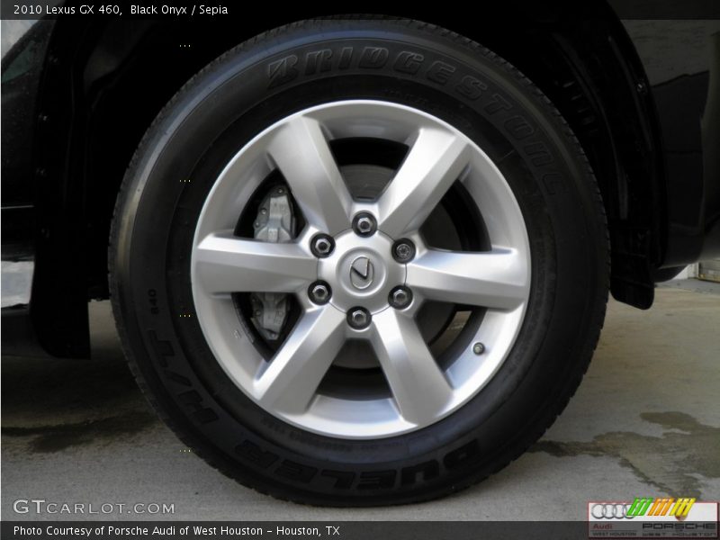 Black Onyx / Sepia 2010 Lexus GX 460