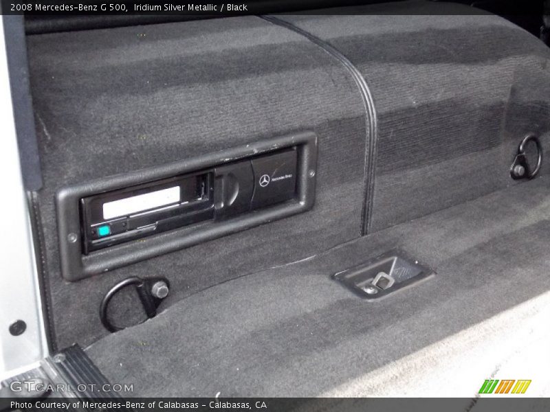 Iridium Silver Metallic / Black 2008 Mercedes-Benz G 500