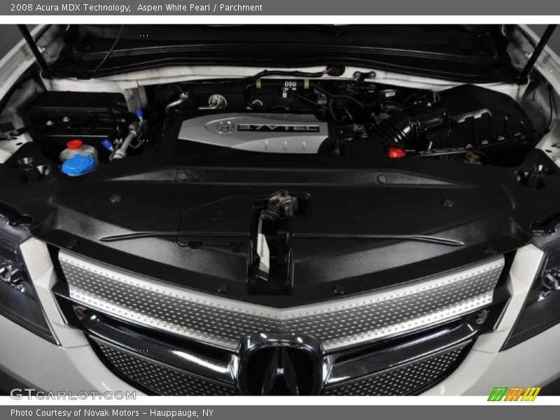 Aspen White Pearl / Parchment 2008 Acura MDX Technology