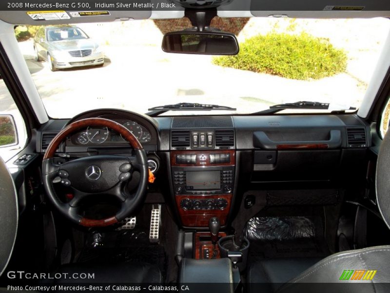 Iridium Silver Metallic / Black 2008 Mercedes-Benz G 500