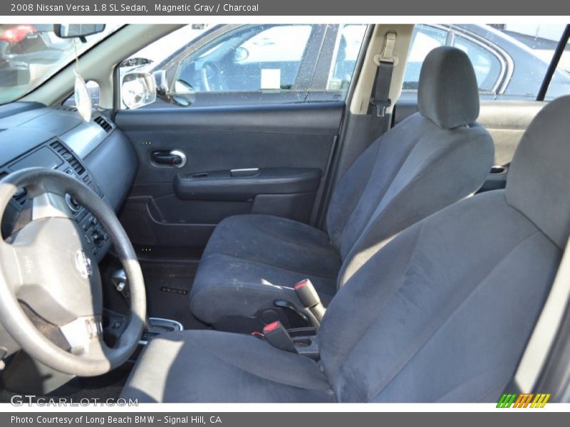 Magnetic Gray / Charcoal 2008 Nissan Versa 1.8 SL Sedan