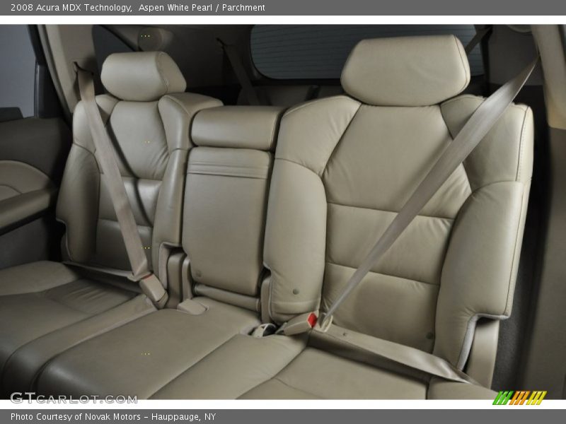 Aspen White Pearl / Parchment 2008 Acura MDX Technology