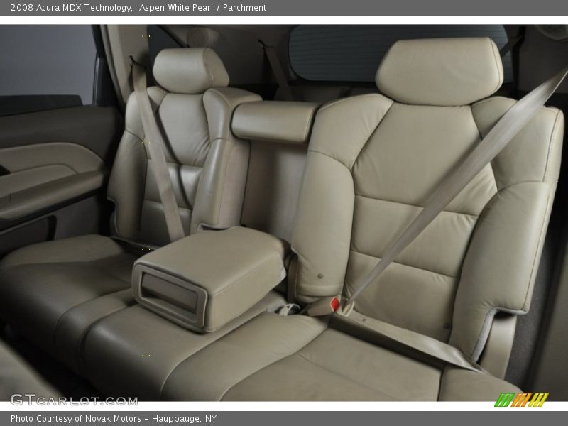 Aspen White Pearl / Parchment 2008 Acura MDX Technology