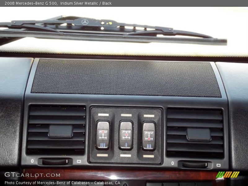 Iridium Silver Metallic / Black 2008 Mercedes-Benz G 500
