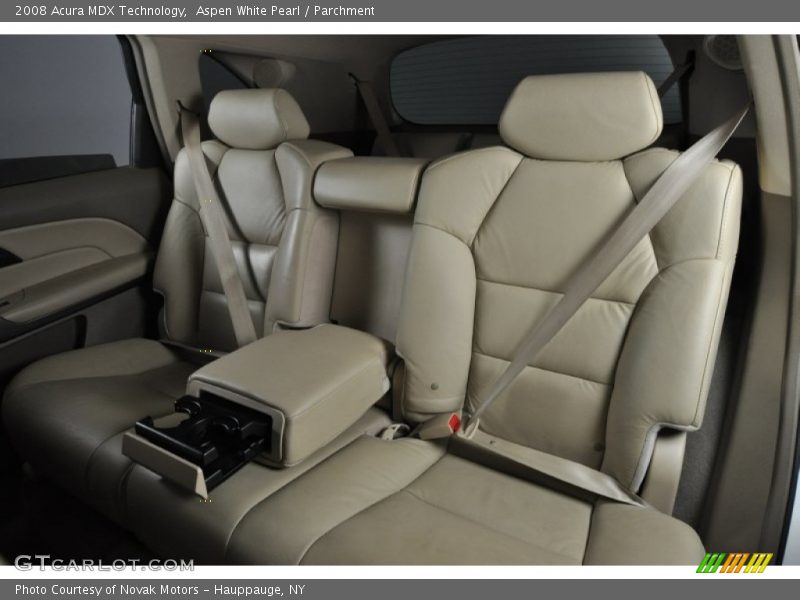 Aspen White Pearl / Parchment 2008 Acura MDX Technology