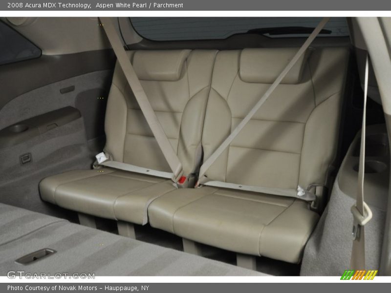 Aspen White Pearl / Parchment 2008 Acura MDX Technology