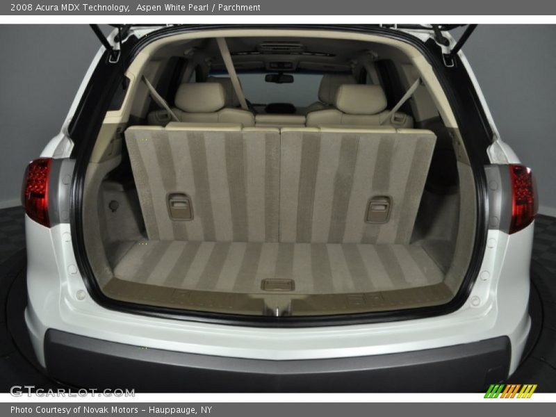 Aspen White Pearl / Parchment 2008 Acura MDX Technology
