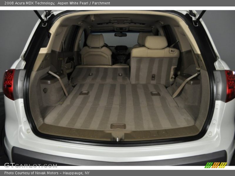 Aspen White Pearl / Parchment 2008 Acura MDX Technology