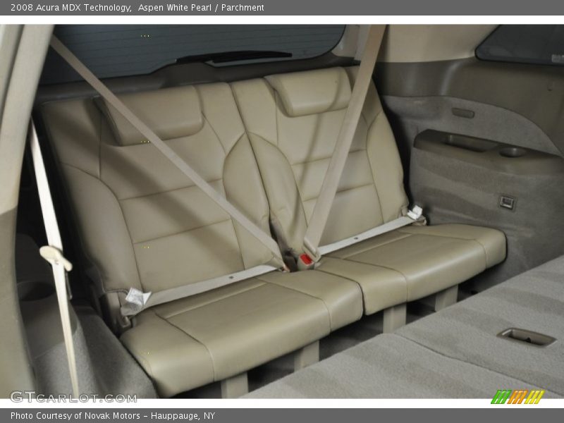 Aspen White Pearl / Parchment 2008 Acura MDX Technology