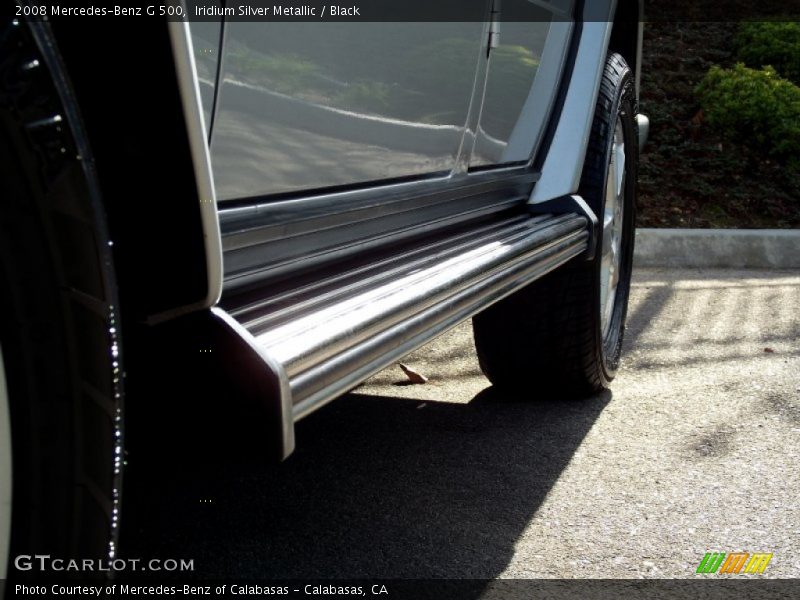 Iridium Silver Metallic / Black 2008 Mercedes-Benz G 500