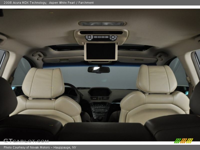 Aspen White Pearl / Parchment 2008 Acura MDX Technology