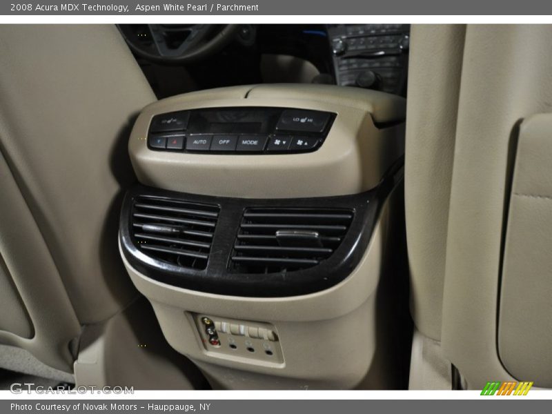 Aspen White Pearl / Parchment 2008 Acura MDX Technology