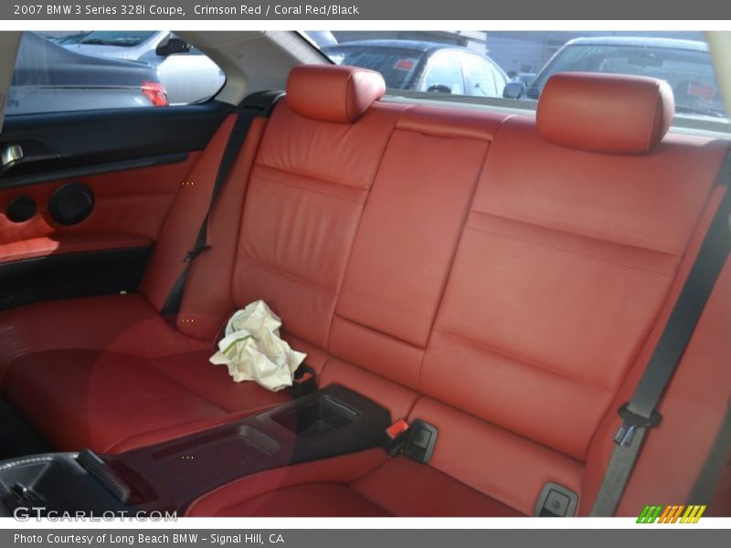 Crimson Red / Coral Red/Black 2007 BMW 3 Series 328i Coupe
