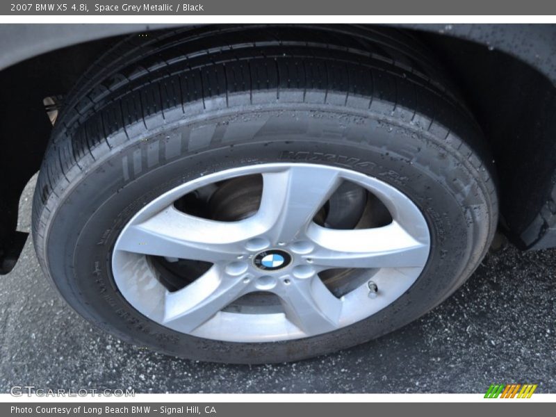 Space Grey Metallic / Black 2007 BMW X5 4.8i