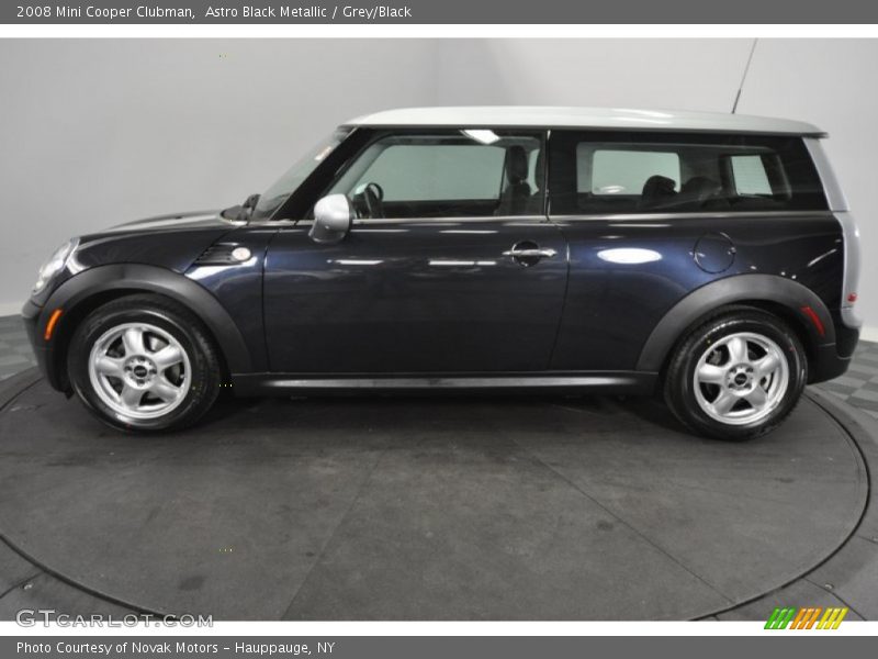 Astro Black Metallic / Grey/Black 2008 Mini Cooper Clubman