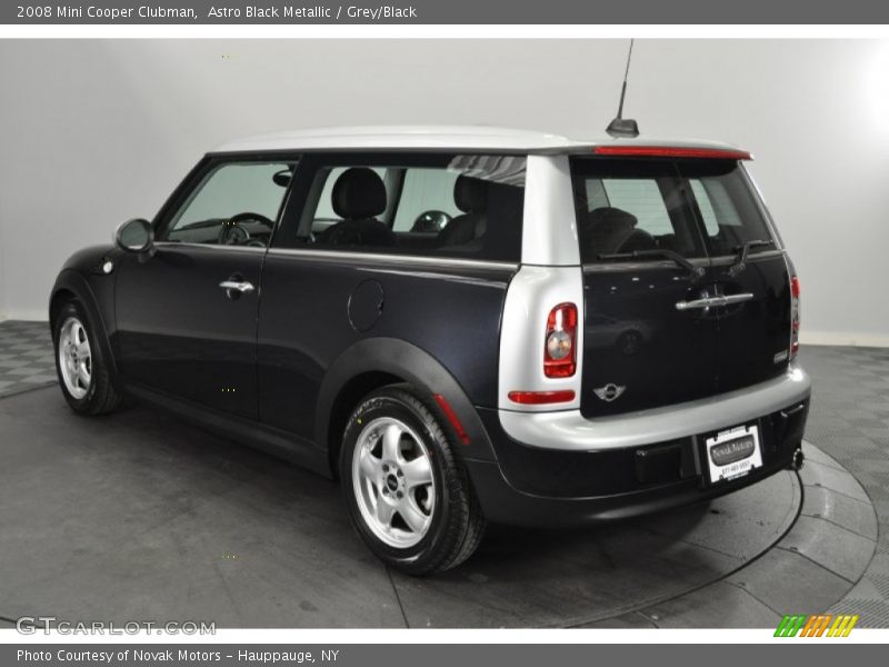 Astro Black Metallic / Grey/Black 2008 Mini Cooper Clubman