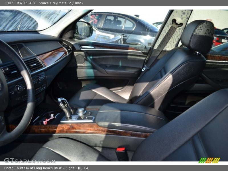 Space Grey Metallic / Black 2007 BMW X5 4.8i