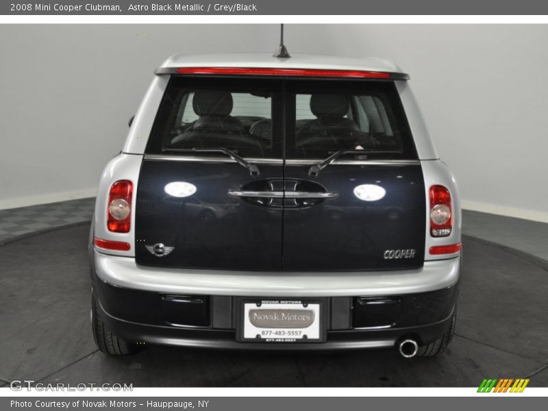 Astro Black Metallic / Grey/Black 2008 Mini Cooper Clubman