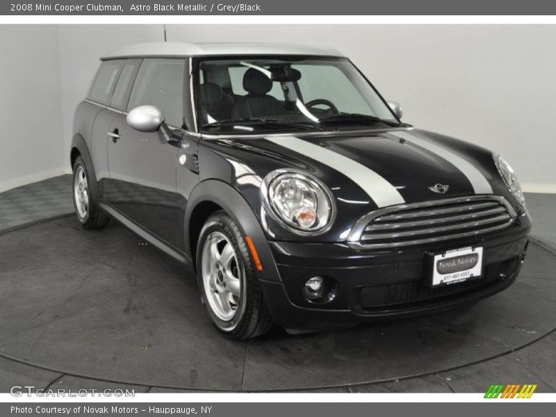 Astro Black Metallic / Grey/Black 2008 Mini Cooper Clubman