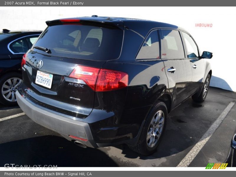 Formal Black Pearl / Ebony 2007 Acura MDX