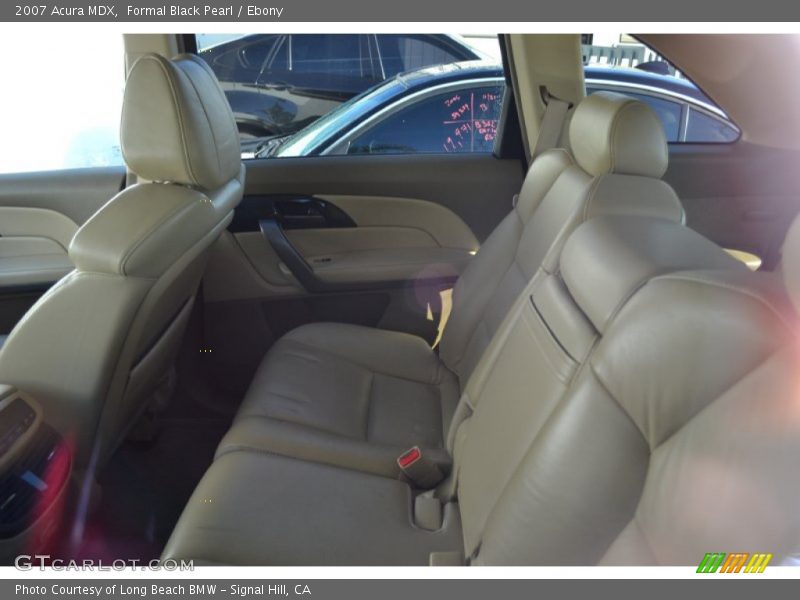 Formal Black Pearl / Ebony 2007 Acura MDX