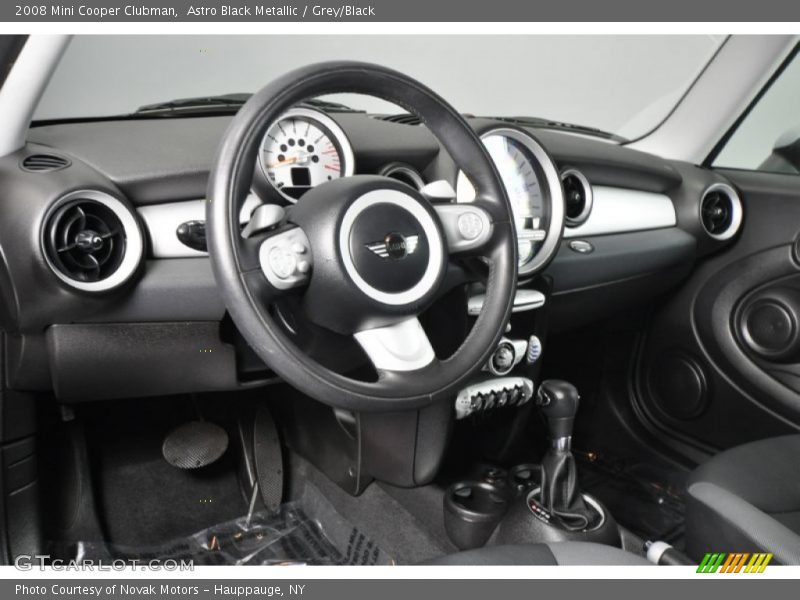 Astro Black Metallic / Grey/Black 2008 Mini Cooper Clubman