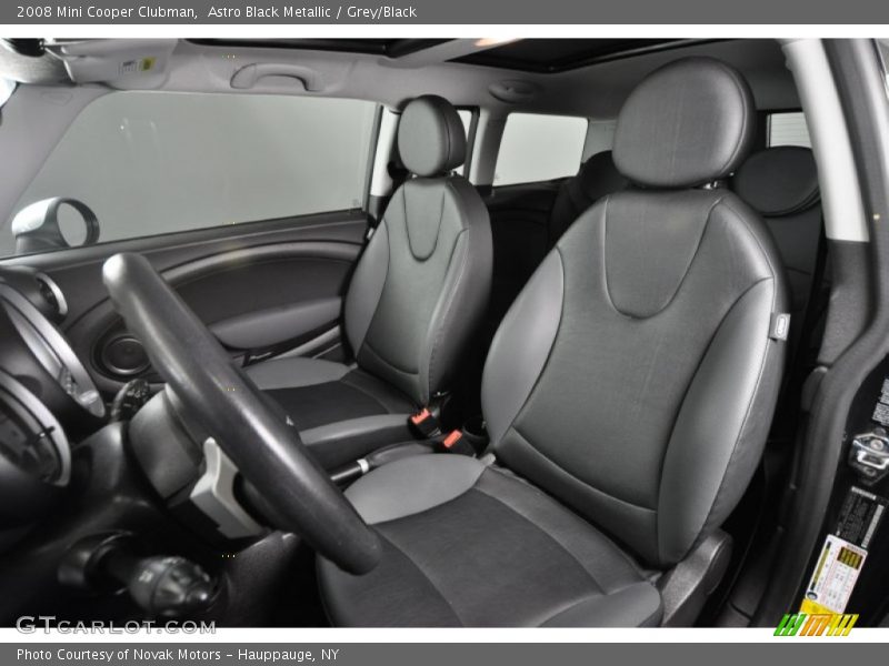 Astro Black Metallic / Grey/Black 2008 Mini Cooper Clubman