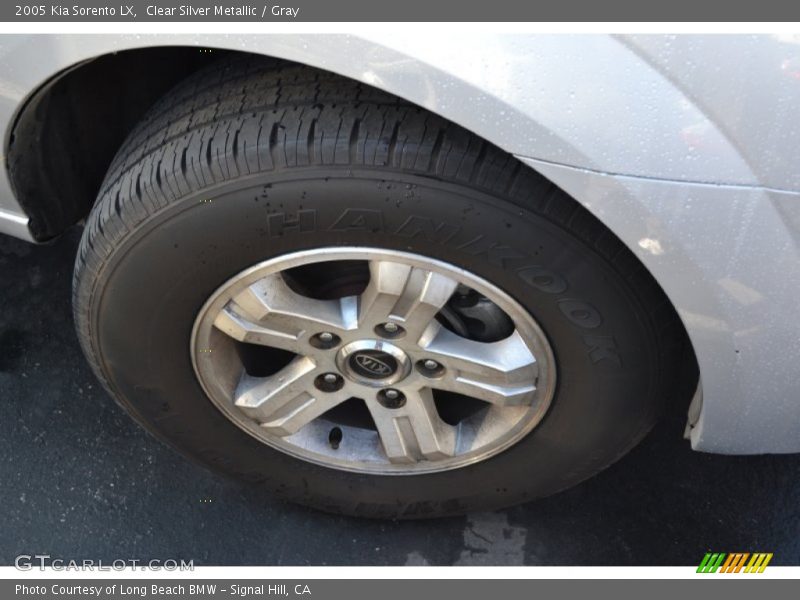 Clear Silver Metallic / Gray 2005 Kia Sorento LX