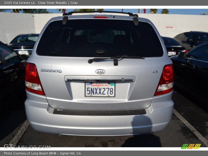 Clear Silver Metallic / Gray 2005 Kia Sorento LX