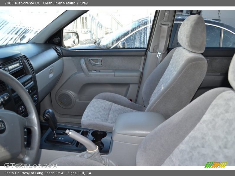 Clear Silver Metallic / Gray 2005 Kia Sorento LX