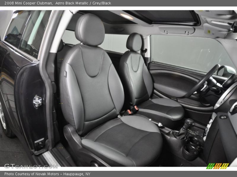 Astro Black Metallic / Grey/Black 2008 Mini Cooper Clubman