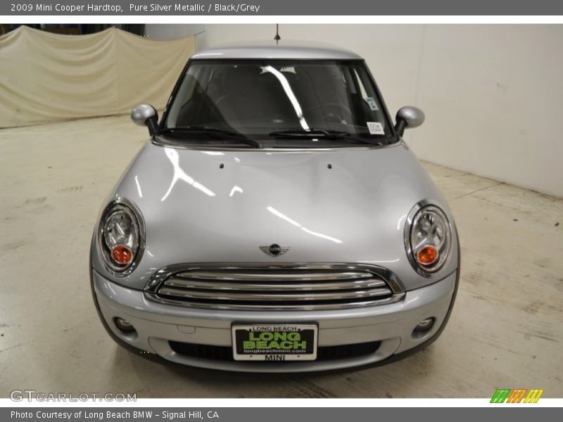 Pure Silver Metallic / Black/Grey 2009 Mini Cooper Hardtop