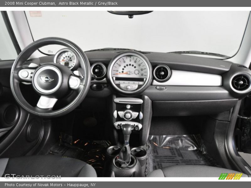 Astro Black Metallic / Grey/Black 2008 Mini Cooper Clubman