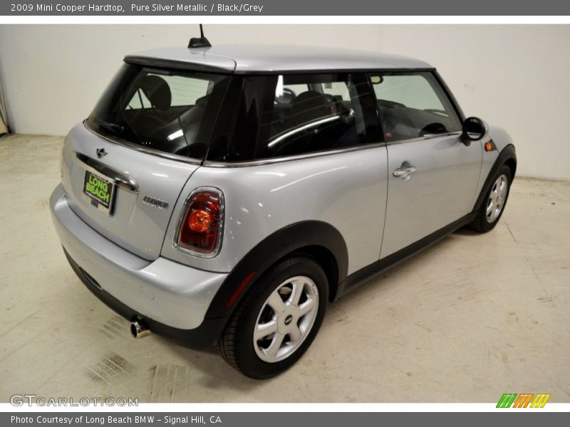 Pure Silver Metallic / Black/Grey 2009 Mini Cooper Hardtop