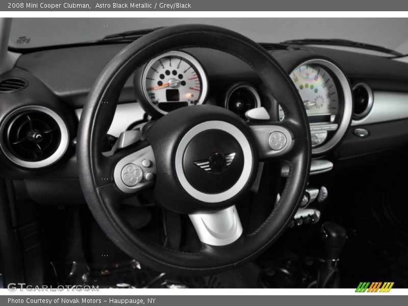 Astro Black Metallic / Grey/Black 2008 Mini Cooper Clubman