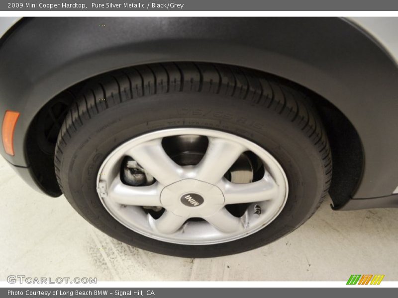 Pure Silver Metallic / Black/Grey 2009 Mini Cooper Hardtop