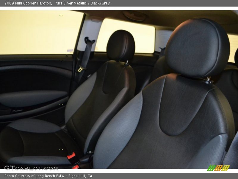 Pure Silver Metallic / Black/Grey 2009 Mini Cooper Hardtop