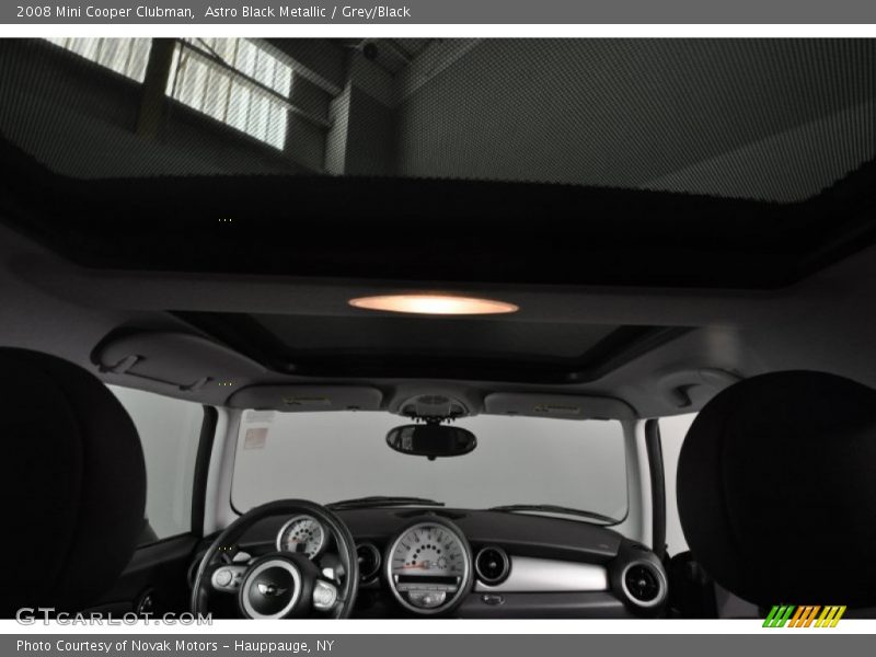 Astro Black Metallic / Grey/Black 2008 Mini Cooper Clubman