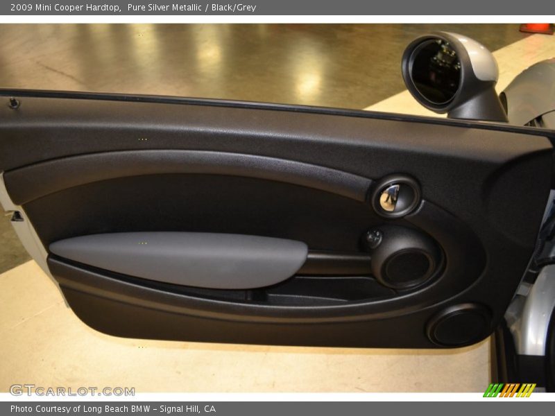Pure Silver Metallic / Black/Grey 2009 Mini Cooper Hardtop