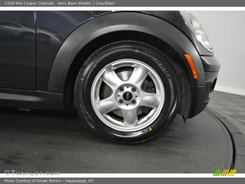 Astro Black Metallic / Grey/Black 2008 Mini Cooper Clubman