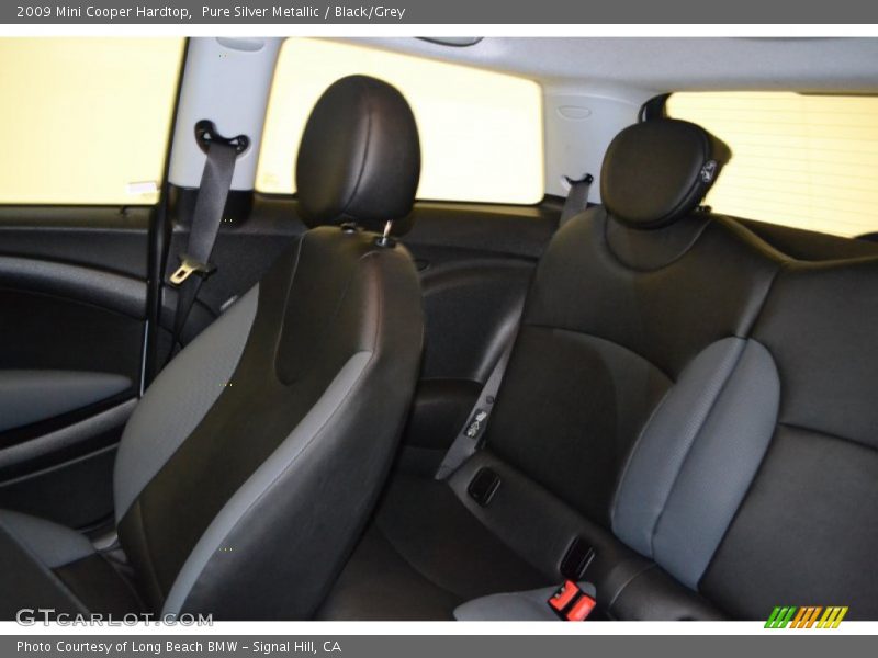 Pure Silver Metallic / Black/Grey 2009 Mini Cooper Hardtop