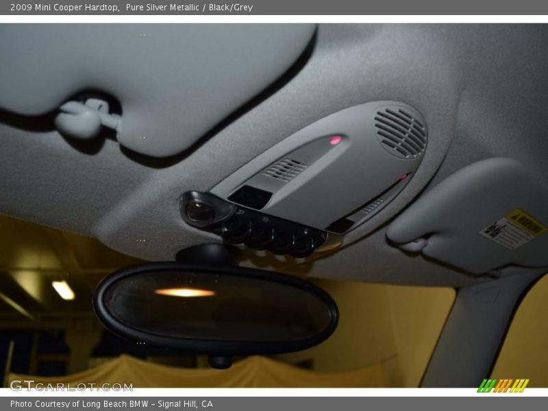 Pure Silver Metallic / Black/Grey 2009 Mini Cooper Hardtop