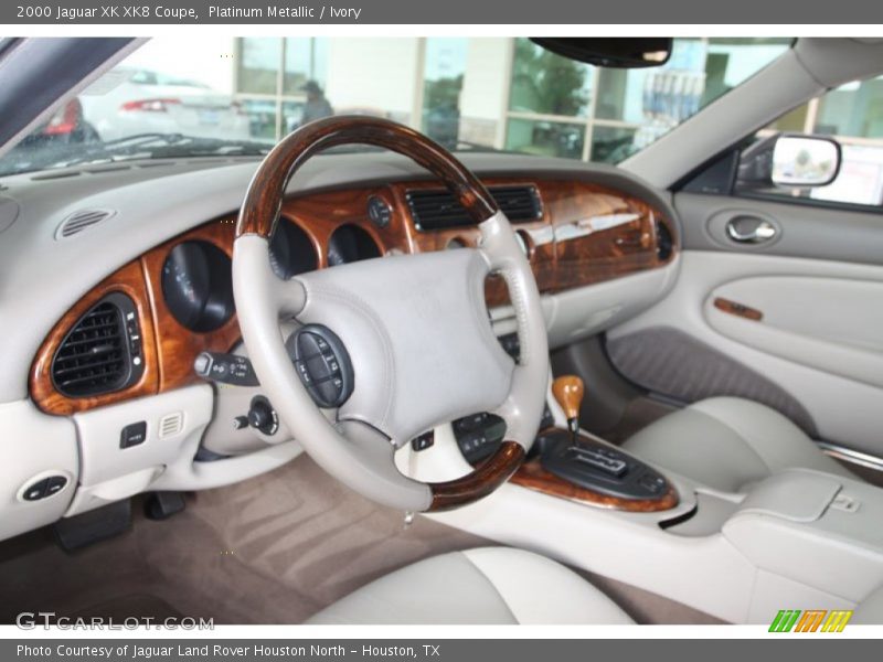 Ivory Interior - 2000 XK XK8 Coupe 