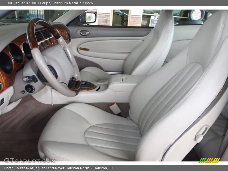  2000 XK XK8 Coupe Ivory Interior